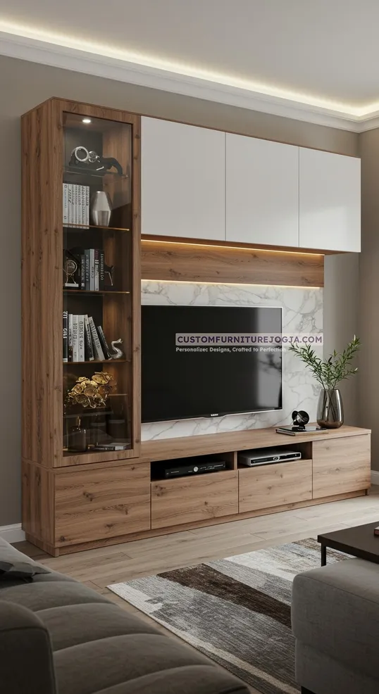 Jasa Pembuatan Cabinet tv kecil Jogja